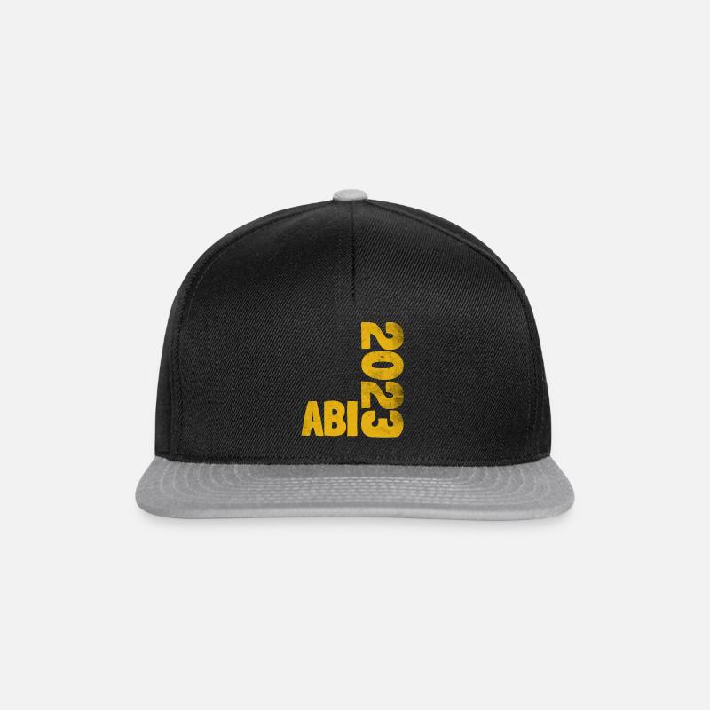 Abitur 2023 Abschluss - Das Abi 2023 Abiturfeier - Snapback Cap - Schwarz/Grau