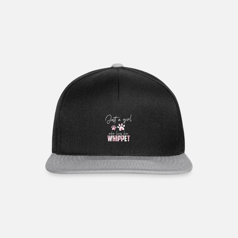 Whippet - Snapback Cap - Schwarz/Grau