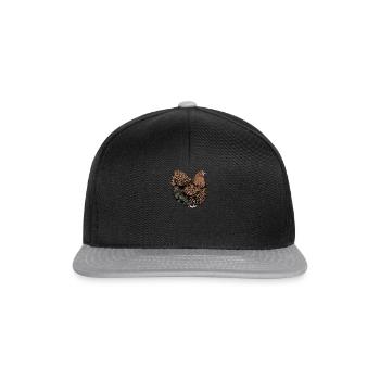 Brahma Chicken I Chicken Poultry Motif pour - Casquette snapback - noir/gris - Devant