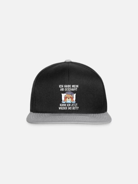 Abitur 2023 Abiturient - Snapback Cap - Schwarz/Grau