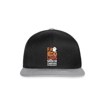 Speech Therapist Therapy Assistant - Snapback Cap - Schwarz/Grau - Vorne