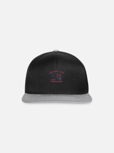 Heimwerker Geschenkidee Handwerker - Snapback Cap - Schwarz/Grau
