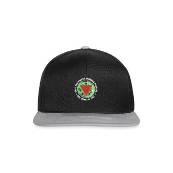 Snooker player Born 1981 Birthday - Snapback Cap - black/grey - Front