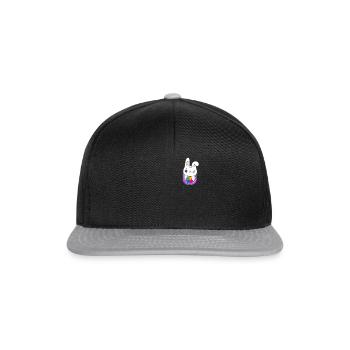 Autismus Neurodiversity Freundlichkeit - Snapback Cap - Schwarz/Grau - Vorne
