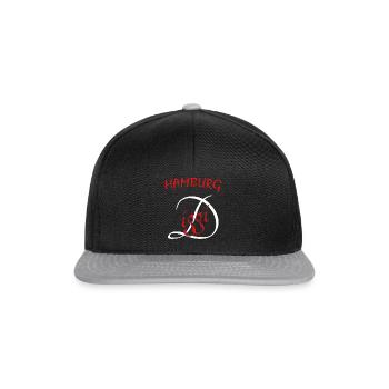 Hamburg - Snapback Cap - Schwarz/Grau - Vorne