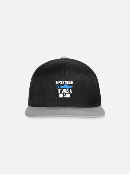 Bein Amputation Prothese - Snapback Cap - Schwarz/Grau