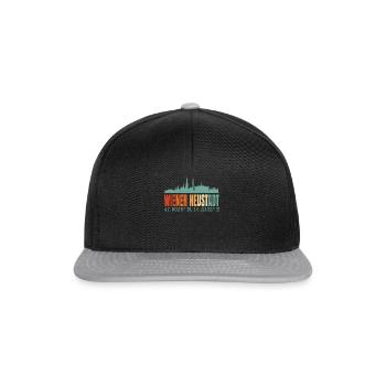 Wiener Neustadt - Snapback Cap - Schwarz/Grau - Vorne