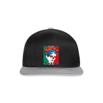 DIA DE LOS MUERTOS - Snapback Cap - Schwarz/Grau - Vorne