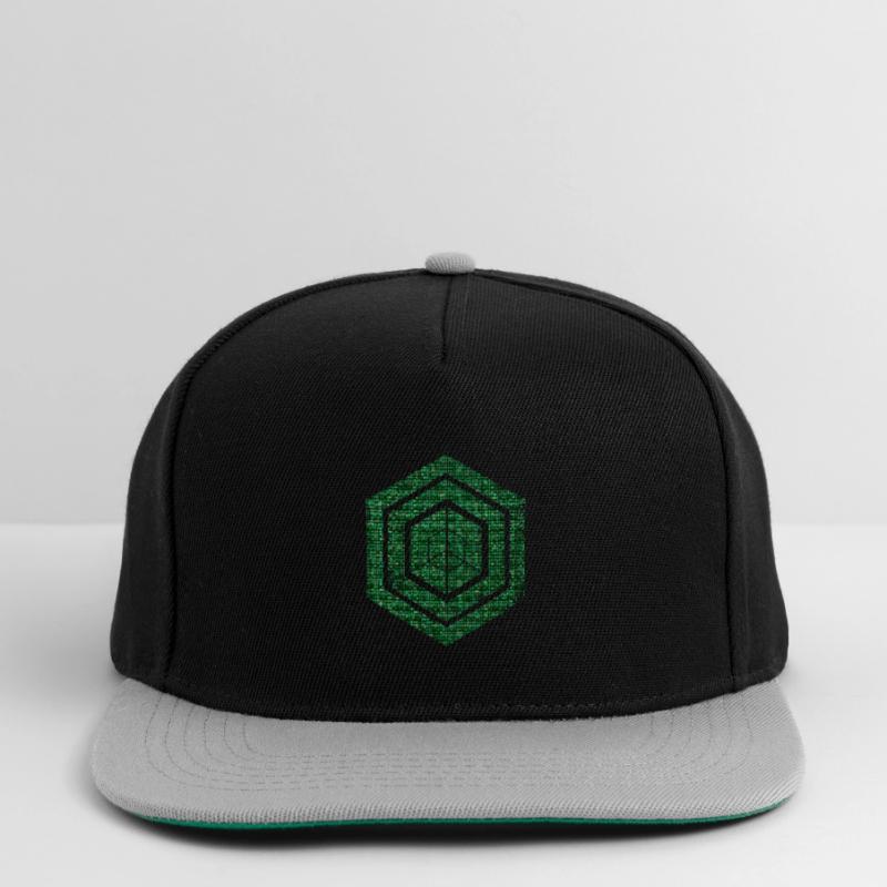 Hexagon-Programmierung Programmierer Codierung geometrisch Snapback Cap