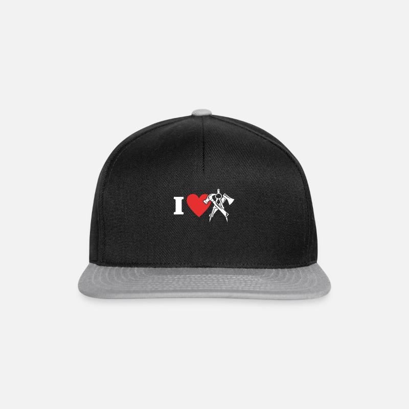 Carpenter Dear carpenters - Snapback Cap - black/grey