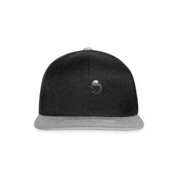 Terre - Casquette snapback - noir/gris - Devant