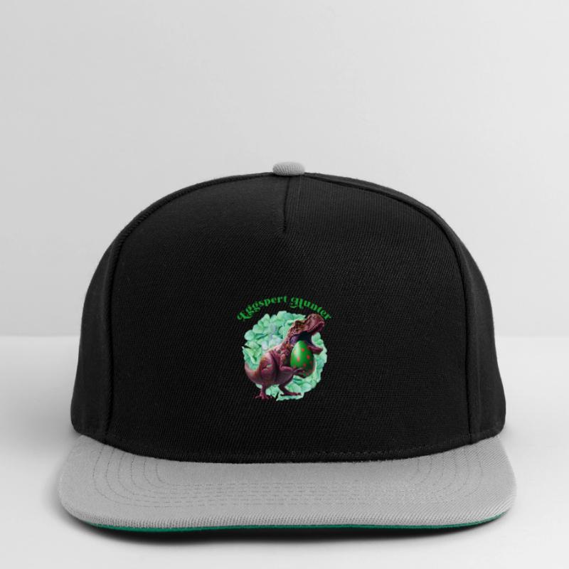 Eggspert Hunter Easter Eggs Search Easter Bunnies Snapback Cap