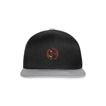 Cornemuse écossaise des Highlands - Casquette snapback - noir/gris - Devant