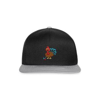 Field Hockey Enthusiast Defender Thanks Giving Tur - Snapback Cap - black/grey - Front