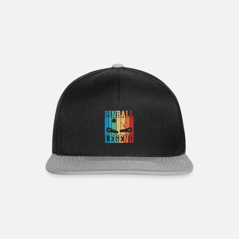 Joueur de flipper Flipper - Casquette snapback - noir/gris