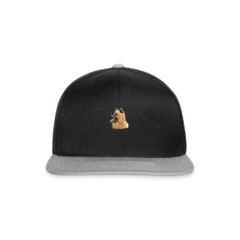 Eurasier Dog I Dog breed for dog owners - Snapback Cap - black/grey - Front