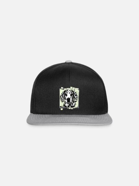 Dalmatiner - Snapback Cap - Schwarz/Grau