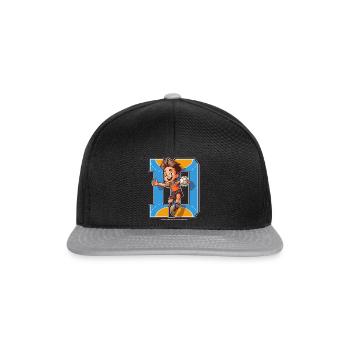Handball Birthday - 10 years old boy - 10. - Snapback Cap - black/grey - Front
