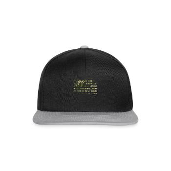 Funny Father's Day Ideas - Most Intelligent Daddy - Snapback Cap - black/grey - Front