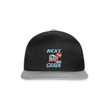 Nearest stop: First Class - Kids - Snapback Cap - black/grey - Front