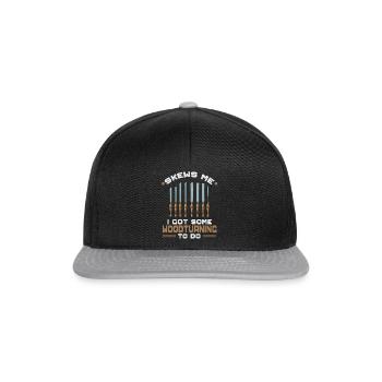 Turning Wood Lathe Lathe - Snapback Cap - black/grey - Front