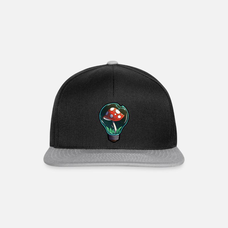 Pilz - Snapback Cap - Schwarz/Grau