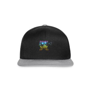 Conga Dab Dance Conga Drums Conga Drummer - Snapback Cap - black/grey - Front