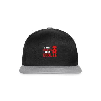 Je rends la robotique cool - Artificial Intelligenc - Casquette snapback - noir/gris - Devant