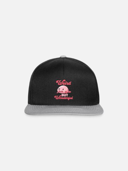 Blobfisch - Snapback Cap - Schwarz/Grau