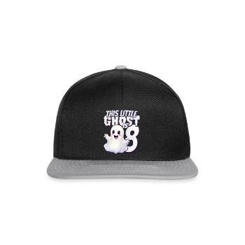 Dieser kleine Quälgeist ist 8 - acht Jahre - 8. - Snapback Cap - Schwarz/Grau - Vorne