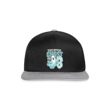 Ce petit ravageur a 8 - huit ans - 8. - Casquette snapback - noir/gris - Devant