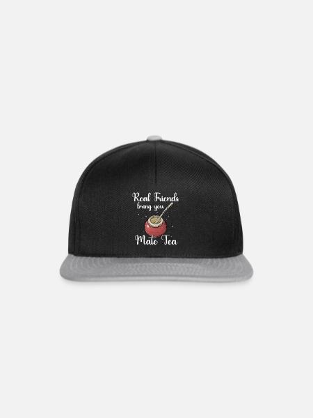 Mate Tee Teetasse - Snapback Cap - Schwarz/Grau