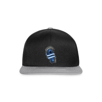 Votre cercueil ou le mien ? - Casquette snapback - noir/gris - Devant