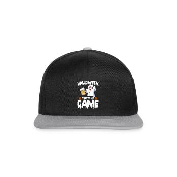 Halloween That's My Game - Halloween Ghost Hallowe - Snapback Cap - black/grey - Front