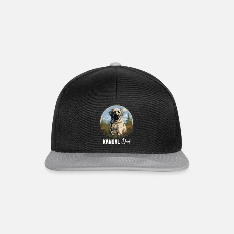 Kangal - Casquette snapback - noir/gris