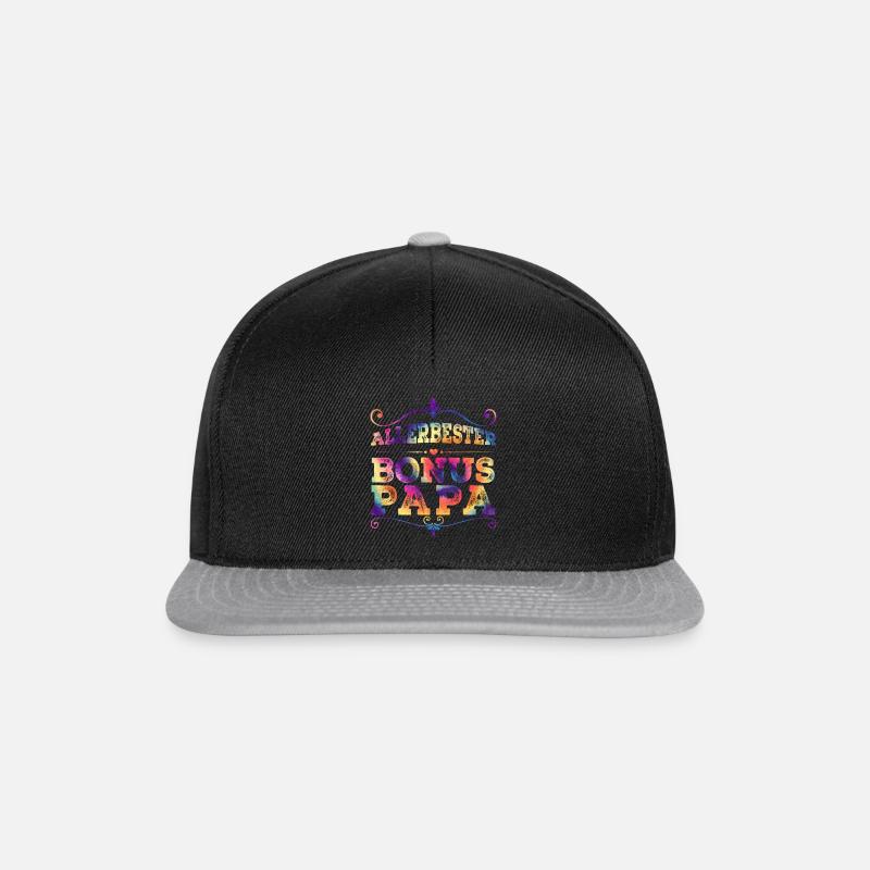 Bonus Papa - Snapback Cap - Schwarz/Grau