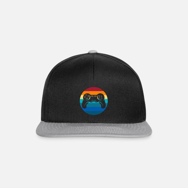 Chaos contrôlé – le jeu comme il se doit - Casquette snapback - noir/gris