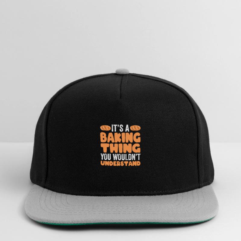 Baking Bread Bakery Bakery Bread Making Snapback Cap