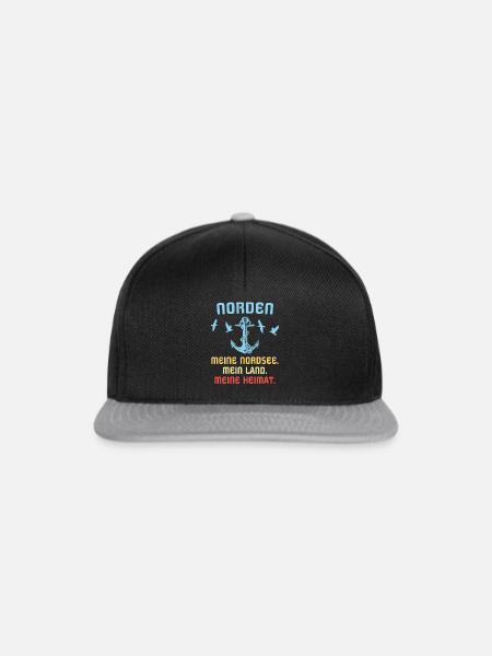 Norden - Snapback Cap - Schwarz/Grau