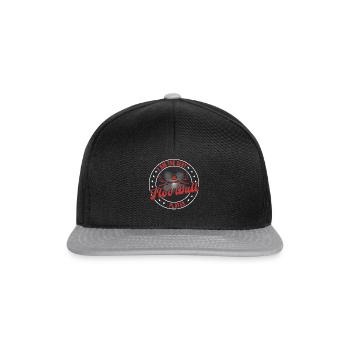 Floorball Sport - Je suis le joueur de floorball sexy - Casquette snapback - noir/gris - Devant