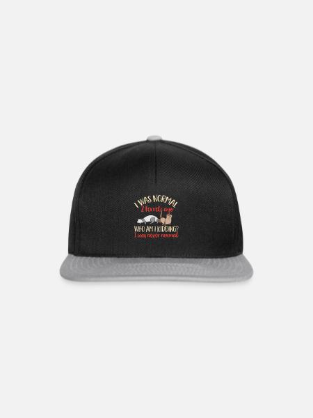 Frettchen Besitzer Frettchen - Snapback Cap - Schwarz/Grau