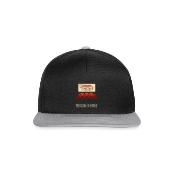 Film Movie Lovers Retro Vintage Classic Cinema TV - Snapback Cap - black/grey - Front