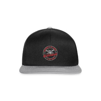 Grand-père de ballon-balai Grand-père Joueur de ballon-balai - Casquette snapback - noir/gris - Devant
