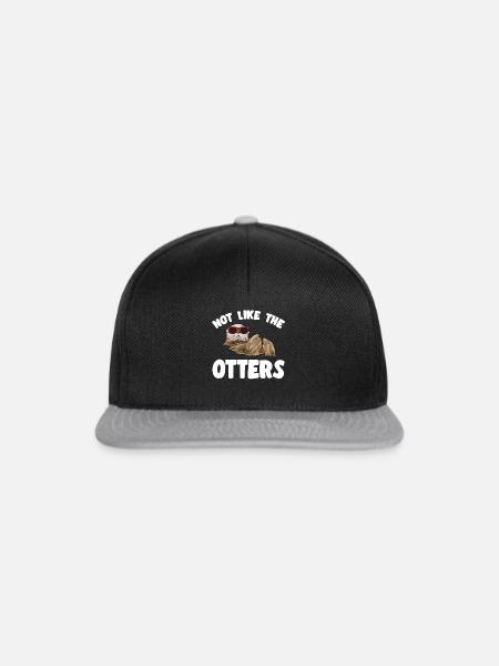 Seeotter - Snapback Cap - Schwarz/Grau