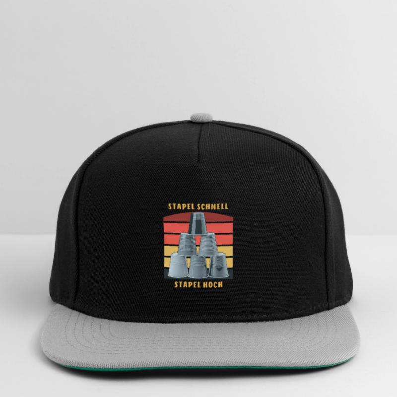 STACKING STACK FAST STACK UP Snapback Cap