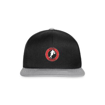 Rugby Sister Playing Rugby Sister - Snapback Cap - black/grey - Front