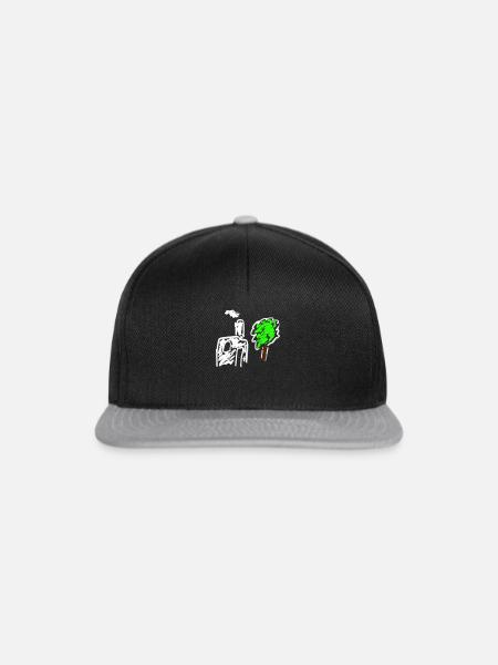 Heim - Snapback Cap - Schwarz/Grau