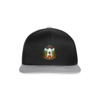 OVNI Bigfoot - Casquette snapback - noir/gris - Devant