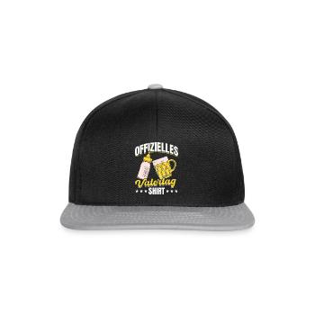 Chemise officielle de la fête des pères Papa Fête des pères Funny Pa - Casquette snapback - noir/gris - Devant