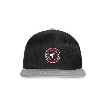 Crazy Karate Fighter - Karate Fighting Karate Figh - Casquette snapback - noir/gris - Devant